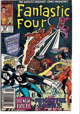 Buy Fantastic Four #326 Frightful Four Ms Marvel Alicia (May 1989 Marvel) • 3.13£