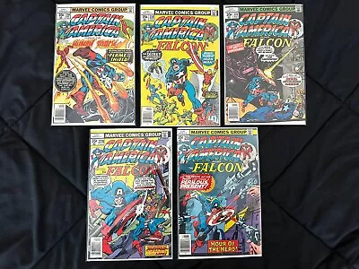 Buy Lot Of 5 Marvel Captain America And The Falcon #216 #218 - #221 Hi Grade Bronze • 19.76£