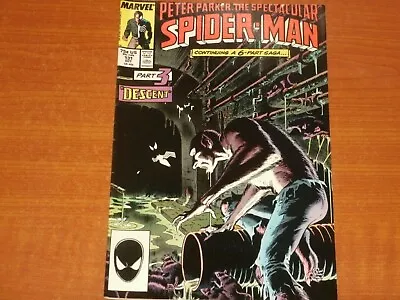 Buy Marvel Comics: PETER PARKER, THE SPECTACULAR SPIDER-MAN #131 Oct. 1987 Vermin • 12.99£