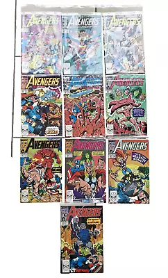 Buy Vintage Avengers Marvel Comics Issues 301 - 310 Eternals 1st Super Nova 1989 VGC • 39.99£