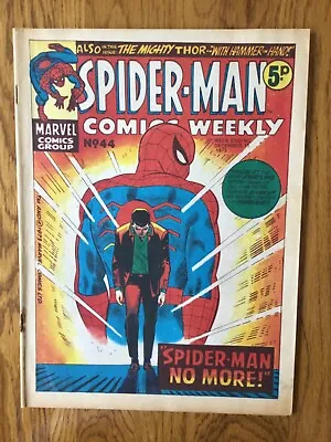 Buy Spider-Man Comics Weekly 44 With Iconic Cover ‘Spider-man No More’. ASM 50 • 50£
