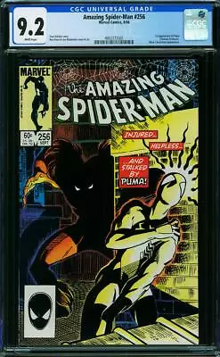 Buy AMAZING SPIDER-MAN  #256   NM9.2 Graded  WHITE PAGES!   CGC    4002272002 • 60.15£