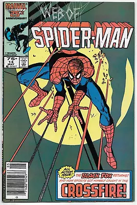 Buy Web Of Spider-Man #14 Marvel Michelinie Harris Baker VFN 1986 • 5.99£
