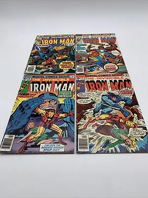 Buy The Invincible Iron Man #88-91 Marvel Bronze Age Comic Book Lot • 24.54£