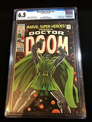 Buy Marvel Super-Heroes #20 CGC 6.5 Doctor Doom, 1st Appearance Of Valeria • 381.17£
