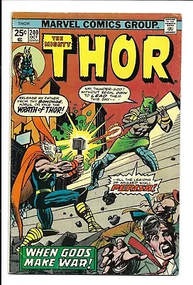 Buy The Mighty Thor  #240  (   Fn    6.0  )  240th  Issue  God Of Thunder  • 5.39£