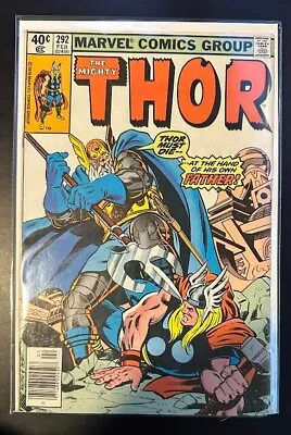 Buy The Mighty Thor #292 1979 Eye Of Odin 40C Cover  Bronze Age  Marvel Comics VF • 3.95£