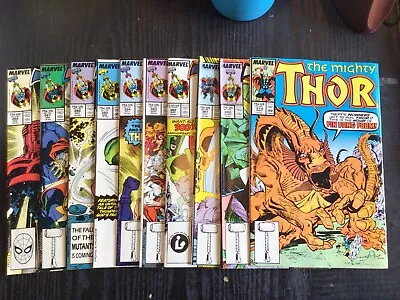 Buy 10 Comic Lot Thor #379-388 Marvel 1987-88 Keys! Nice Condition • 95.01£