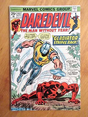 Buy DAREDEVIL #113 (1974) **Super Bright & Glossy!** (NM- Gem!) • 19.18£