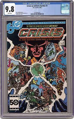 Buy Crisis On Infinite Earths #3 CGC 9.8 1985 4359440009 • 137.96£