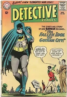 Buy Detective Comics #330 (1964) Silver Age Batman Vs. Spy Ring With Chemical Agents • 35.98£