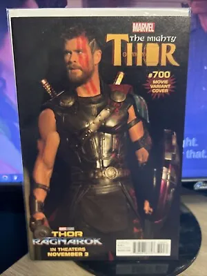 Buy Mighty Thor 700 1:15 Incentive Movie Variant Chris Hemsworth Photo Legacy Death • 3.94£