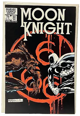 Buy Marvel Comics MOON KNIGHT 1983 Vintage Comic Book #30 • 13.43£