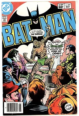 Buy Batman (1940) #359 VF+ 8.5 First Full Cover And Origin Of Killer Croc • 31.94£