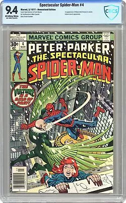 Buy Spectacular Spider-Man Peter Parker #4 CBCS 9.4 Newsstand 1977 22-1657F1A-070 • 73.56£