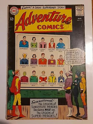 Buy Adventure Comics #311 Aug 1963 Good/VGC 3.0 Legion Of Substitute Heroes • 16.99£