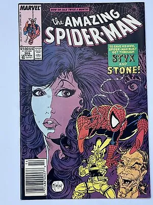 Buy Amazing Spider-Man #309 (1988) 1st Team App. Of Styx & Stone In 8.5 Very Fine+ • 10.84£