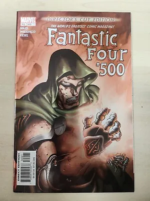 Buy Fantastic Four #500/71 - Director's Cut Edition / Foil Cover (9.2 Ob) 2003 • 7.90£