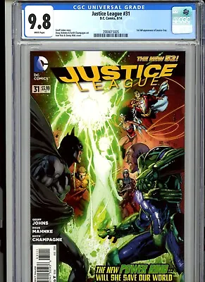 Buy CGC 9.8 Justice League #31 1st Full Appearance Of Jessica Cruz • 106.73£