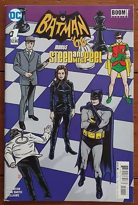 Buy Batman '66 Meets Steed And Mrs. Peel #1, Dc Comics, September 2016, Vf- • 9.99£