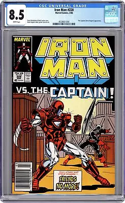 Buy Iron Man #228 CGC 8.5 1988 4028651004 • 41.84£