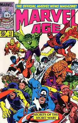 Buy Marvel Age #12 FN; Marvel | Secret Wars Spider-Man Black Costume - We Combine Sh • 19.84£