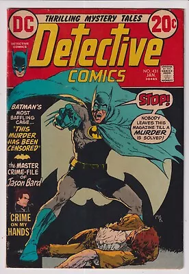 Buy 1973 Dc Comics Detective Comics #431 In Fn Condition • 7.86£
