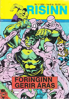Buy Hulk / Risinn # 1  ( 1984) 48 Pages The First Icelandic Issue! • 47.51£