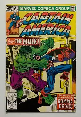 Buy Captain America #257 (Marvel 1981) VF+ Bronze Age Issue. • 9.38£