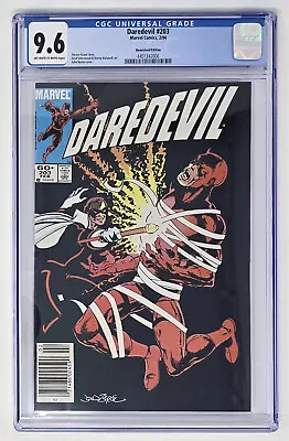 Buy Daredevil #203  Newsstand Edition  CGC 9.6 NM+ (1984) Marvel John Byrne Cover • 68.27£