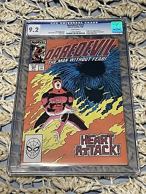 Buy Daredevil #254 CGC 9.2 White Pages 1st Typhoid Mary 1988, Kingpin,  Romita JR • 75.20£