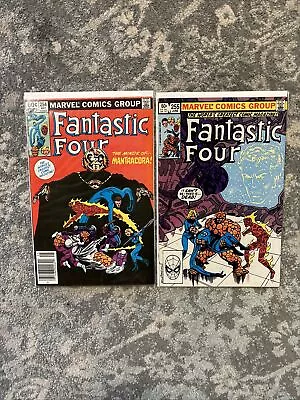 Buy Fantastic Four #254 (1983) 1st App Mantracora High Grade NM- 9.2 • 8.03£