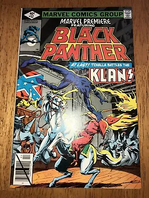 Buy Marvel Premiere 52 High Grade Black Panther, Ku Klux Klan, KKK              A692 • 36.02£