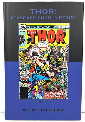 Buy Thor: If Asgard Should Perish Marvel Premiere Classic Vol 54 Hardcover 2010 • 28.77£