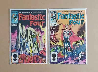 Buy Fantastic Four # 280 FN # 281 FN+ 1st Appearance Malice • 5£