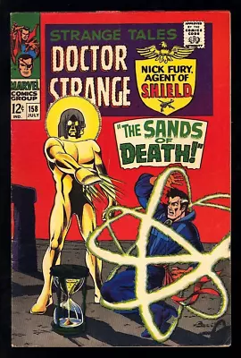 Buy Strange Tales #158 Marvel 1967 (FN) 1st Full App. Of The Living Tribunal! L@@K! • 135.91£
