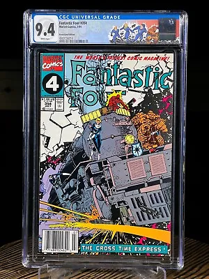 Buy FANTASTIC FOUR #354 Newsstand May 1991 CGC 9.4 Ms. Marvel 1st App Casey From TVA • 39.98£