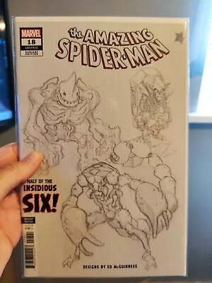 Buy Marvel Comics: The Amazing Spider-Man #18 Variant Cover • 5£