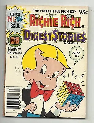 Buy Richie Rich Digest Stories #13 - Little Dot - Little Lotta - Cadbury - FN 6.0 • 6.41£