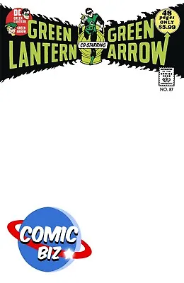 Buy Green Lantern #87 Facsimile Edition (2024) 1st Printing *blank Variant Cover B* • 5.85£