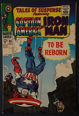 Buy Tales Of Suspense Featuring Captain America And Iron Man #96 Fine • 16.87£