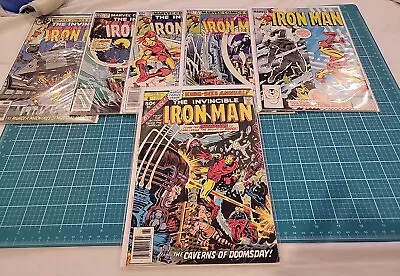 Buy Invincible Iron Man 6 Comic Lot Marvel 116 158 159 161 194 And Annual 4 Marvel • 12.68£