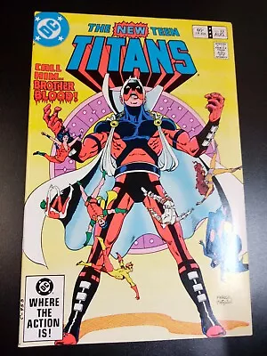 Buy The NEW TEEN TITANS #22 1982 DC Comics Fine Raven, Starfire, Cyborg, Wonder Girl • 7.90£