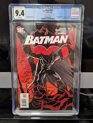 Buy BATMAN #655 CGC 9.4 1st Cameo Appearance Of Damian (Robin) Wayne | Key Issue • 83.01£