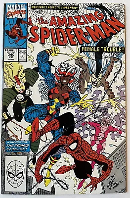 Buy Amazing Spider-Man #340 • KEY 1st Appearance Of The Femme Fatales! (Oct 1990) • 2.36£