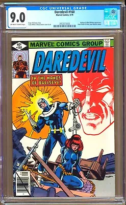 Buy Daredevil #160 (1979) CGC 9.0 OW/W  McKenzie - Miller - Janson    Bullseye  • 47.49£