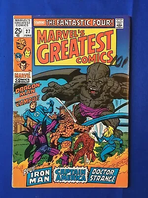 Buy Marvel's Greatest Comics #27 VFN- (7.5) MARVEL ( Vol 1 1970) Fantastic Four (C) • 18£