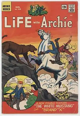 Buy Life With Archie 40 Archie 1965 VG Cowboy Western Cowgirl Betty Veronica Horse C • 6.97£