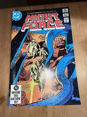 Buy Night Force #10 DC Comics 1982 • 3£