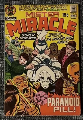 Buy MISTER MIRACLE #3 FN DOCTOR BEDLAM Kirby Last 15 Cent Issue • 15.99£